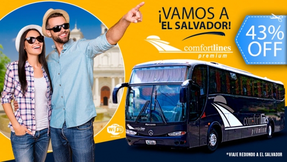 [Imagen:¡Paga Q230 en lugar de Q400 por Boleto de Ida y Regreso a El Salvador en Bus Tipo Pullman Premium!]