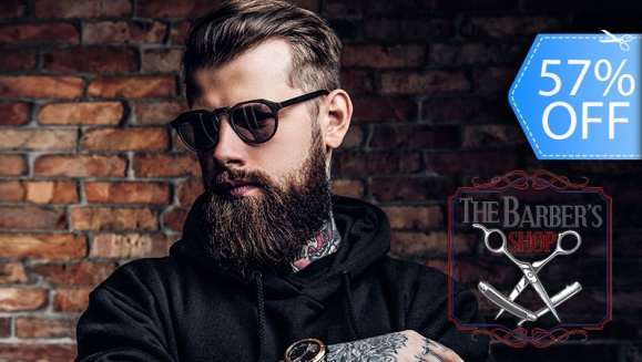 [Image: ¡Paga Q39 en lugar de Q90 por Corte de Cabello + Lavado Spa + Masaje Capilar o Talle de Barba con Vapor + Aplicación de Producto American Crew + Masaje Relajante Express!m]