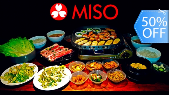 [Image: ¡Paga Q180 en lugar de Q360  por BBQ Coreano para 2 con: Samgyeopsal (1 Libra de Pancetta Coreana Premium) + 2 Porciones de Arroz + 2 Sopas del Chef + 2 Dumplings + 2 Bebidas Naturales + 2 Lattes Coreanos!m]