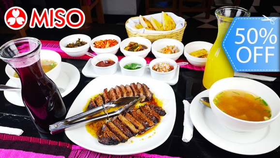 [Image: ¡Paga Q199 en lugar de Q400 por 1 Libra de Puyazo Premium al Ajillo + 2 Sopas del Chef + Entraditas + 1 Porción de Papas para Compartir + 2 Porciones de Pan + 2 Bebidas Naturales + 2 Lattes Coreanos!m]
