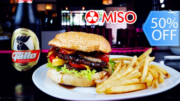 [Image: ¡Paga Q109 en vez de Q220 por 2 Hamburguesas Coreanas Dobles de 1/2 LB C/U + 2 Porciones de Papas Fritas Crunchy + 2 Cervezas o 2 Bebidas Naturales + 2 Lattes Coreanos!m]