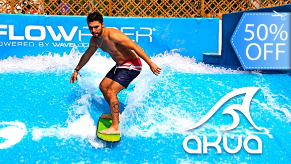 [Image: ¡A Surfear En La Ciudad! ¡Paga Q75 en lugar de Q150 por 1 Hora de Flowboarding + Wet Suit + Toalla + Tabla e Instructor!m]