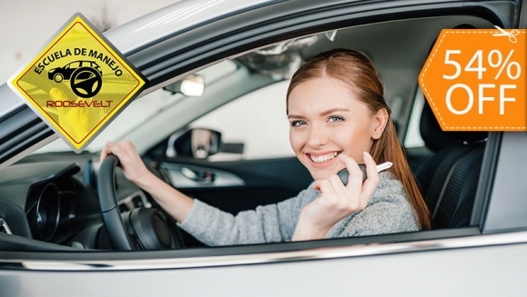 [Image: ¡Paga $55 en Lugar de $120 por Clases de Manejo de Moto o Auto Estándar con: 12 Clases Prácticas + 6 Clases Teóricas + 2 Asesorías para Examen Psicológico + 30% de Descuento en Trámites para La Licencia + 1 Preexamen Práctico y Más!m]