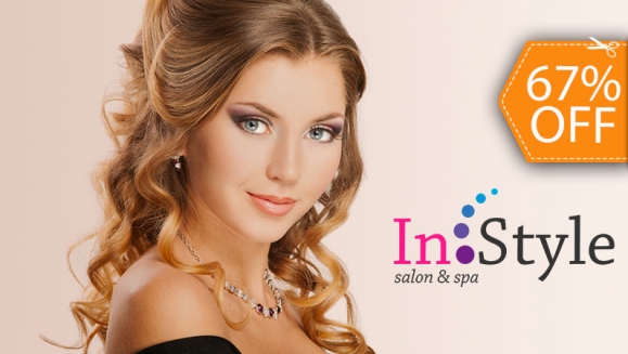[Image: ¡Paga $20 en Lugar de $60 por Maquillaje Profesional + Peinado Elaborado + Lavado + Tratamiento Capilar de Argán o Macadamia + Esmaltado Semipermanente en Manos!m]