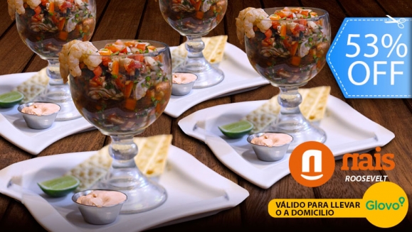 [Image: ¡Para Llevar o a Domicilio! ¡Paga Q199 en lugar de Q419 por 4 Ceviches Chapines de Pescado, Camarón o Mixtos + 4 Galletas Saladas + 4 Sodas!m]