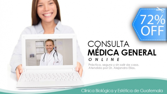 [Image: ¡Paga Q70 en lugar de Q250 por Consulta Médica General o de Especialidad de Forma Virtual! Diabetes, Enfermedades Prostáticas, Salud Masculina y Más.m]