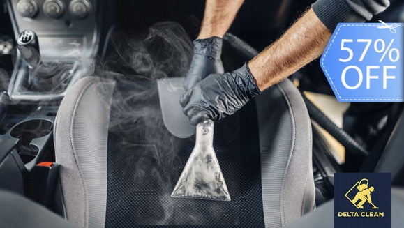 Cómo limpiar la tapicería de un automóvil con un limpiador de vapor 