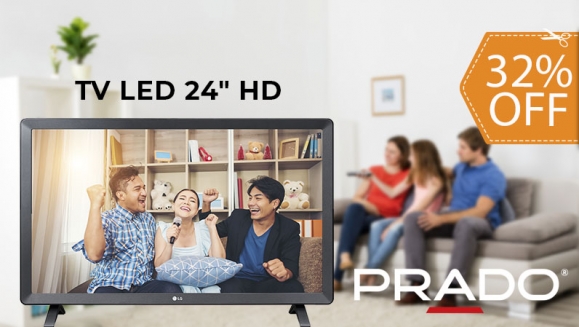 Prado  TV LED Marca LG de 24 Pulgadas HD