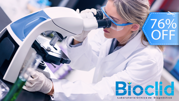 [Image: ¡Paga Q295 en lugar de Q1,250 por 29 Exámenes de Laboratorio: Hematología Completa, Bilirrubina, Colesterol, Triglicéridos, Glucosa, Ácido Úrico, Calcio, Fósforo, Hepatitis, Helicobater Pylori, Magnesio y Más!m]