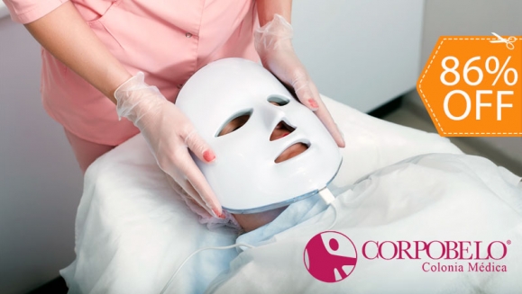[Image: ¡Paga $22 en Vez de $160 por 2 Sesiones Faciales con: 1 Microdermoabrasión con Punta de Diamante + Máscara LED + Facial de Limpieza Profunda con Vaporización, Tonificación, Extracción de Puntos, Alta Frecuencia y Más !m]