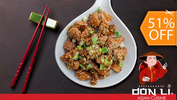 [Image: ¡Paga $11.86 en Lugar de $24 por Menú para 2: Pollo de Especialidad a Elección entre Terikayi, Kung Pao, Zuchinni, Agridulce o en Salsa Naranja + 1 Bowl Grande de Arroz Blanco + 1 Orden de Wantanes de Pollo + 1 Pichel de Té Verde o de Melocotón!m]