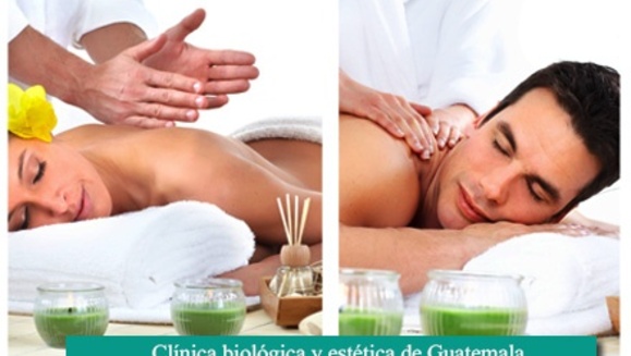 [Image: ¡Paga Q50 en lugar de Q200 por un masaje aromático combinado de ultra relajación, anti estrés y desintoxicante de 40 minutos que incluye:  20 minutos de masaje relajante dorsal,10 minutos de masaje de nuca y cuello, 10 minutos de aparatología!m]