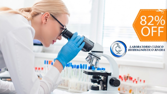 [Image: ¡Paga $15 en Lugar de $85.25 por Perfil de Exámenes de Laboratorio a Elección entre: Básico, Hepático, Diabético, Masculino o Digestivo!m]