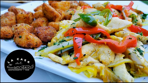 [Image: ¡Paga Q99 en lugar de Q210 por Menú para 2 con: 1 Orden de Fajitas de Pollo al Alioli + 8 Tortillas de Harina o de Maíz + 2 Postres de Torrejas Españolas + 2 Gaseosas o 2 Frescos Naturales!m]