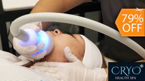 [Image: ¡Paga $25 en Lugar de $120 por 2 Sesiones de Rejuvenecimiento Facial con La Nueva Tecnología CRYO T-SHOCK: Reduce Arrugas y Líneas de Expresión, Aumenta el Colágeno y La Elastina, Reduce Las Bolsas de Los Ojos, Trata El Acné y Más!m]