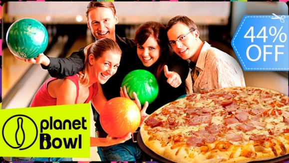 [Imagen:¡Paga Q145 en Vez De Q260 por 1 Hora De Boliche hasta para 5 Personas + Pizza Mediana a Elección!!]