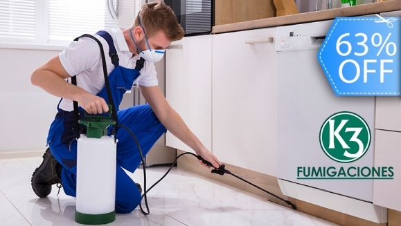 [Image: ¡Paga Q275 en Vez de Q750 por Fumigación de Plagas de Insectos Rastreros y Voladores: Cucarachas, Arañas, Pulgas, Hormigas, Chinches, Garrapatas, Moscas, Mosquitos y Zancudos en hasta 12 Ambientes + Aplicación de Gel en Cocina + Diagnóstico!m]