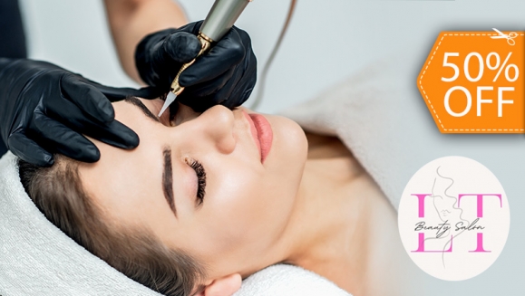 [Image: ¡Paga $75 en Lugar de $150 por Diseño de Cejas con: Microblading Pelo a Pelo + Depilación!m]