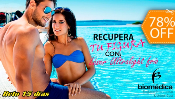 [Image: ¡Abdomen Plano sin Esfuerzo! ¡Paga $27 en Vez de $125 por 35 Tratamientos para Moldear la Cintura, Tonificar el Abdomen y Levantar los Glúteos con 6 Nanofrecuencias Brasileñas + 1 Lipolaser + 2 Térmicos Abdominales y Más!m]