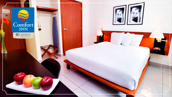 [Image: ¡Paga $69 en Lugar de $120 por Confortable Estadía de 1 Noche que Incluye: Habitación para 2 Personas + 2 Cenas + 2 Desayunos Buffet + 2 Snacks!m]
