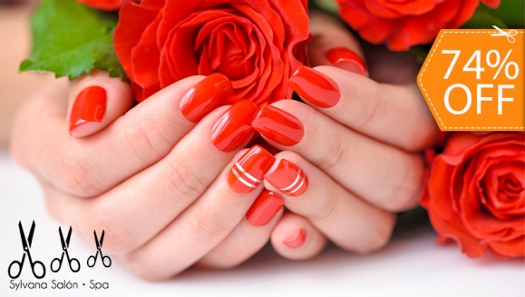 [Image: ¡Paga $9 en Lugar de $35 por Set de Uñas Acrílicas a Elección entre French, Naturales o Cover de Color (Baño de Acrílico) + Decoración en 2 Uñas + Brillo Permanente!m]