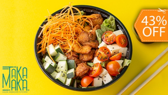 [Image: ¡Paga $14.99 en Lugar de $26.45 por Menú Hawaiano para 2 con: 2 Kole Kole Bowls + 1 Entrada Wantan Chips con Crazy Dip Mayo + 2 Limonu Vanilla!m]