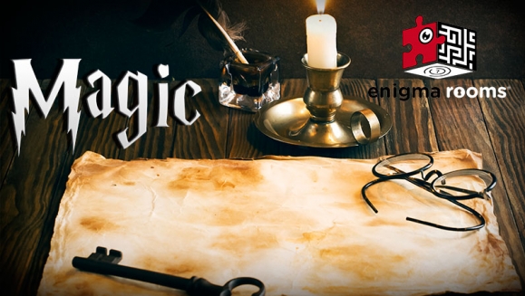 [Image: ¡Paga Q110 en lugar de Q220 por Pase para 2 Personas en Juego de Escape de Escenario a Elección: Sherlock, Magic o Asesino Serial!m]