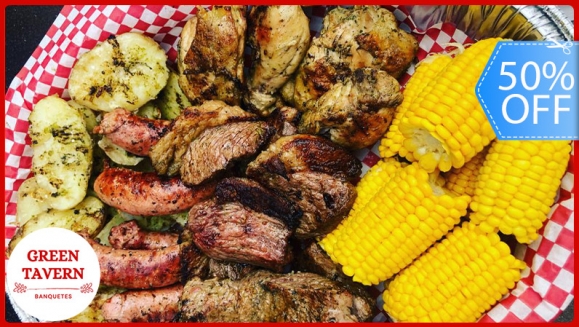 [Image: ¡Paga Q199 en Lugar de Q399 por Parrillada hasta para 4 Personas con: 1/2 Lb de Lomito + 1/2 Lb de -Puyazo + 1 Lb de Pollo + 1/2 Lb de Chorizo Argentino + 4 Papas Asadas + 4 Elotes + Tortillas + Chirmol y Picante!m]