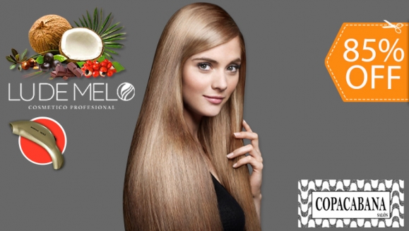 [Image: ¡Paga $25 en Vez de $165 por Alisado de la Exclusiva Marca Lu de Melo a Elección entre Samba (Aceite de Coco), Guaraná, Chocolate, Argán, o Do Brasil Acai + Potencializador Photon Lizze Supreme + Lavado Detox + Mascarilla Hidratante y Más!m]