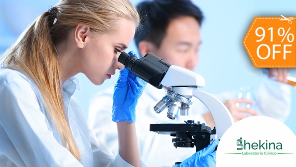 [Image: ¡Paga $18 en Lugar de $198 por 35 Exámenes de Laboratorio: Colesterol, Triglicéridos, Glucosa, Leucograma, Bilirrubina, TGO, TGP, Hemoglobina, Hematocrito y Más!m]