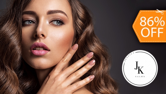 [Image: ¡Paga $12 en Lugar de $88 por Tratamiento Capilar Luxury de Argán + Lavado + Limpieza de Puntas + Secado, Planchado u Ondas + Manicure Spa + Pedicure Spa + Esmalte Permanente en Manos + Limpieza de Cejas!m]