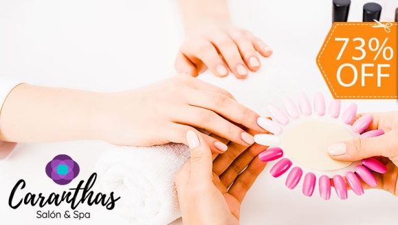 [Image: ¡Paga $9 en Lugar de $33 por Set de Uñas Acrílicas a Elección entre French, Naturales o Cover de Color (Baño de Acrílico) + Decoración en 2 Uñas + Brillo Permanente!m]