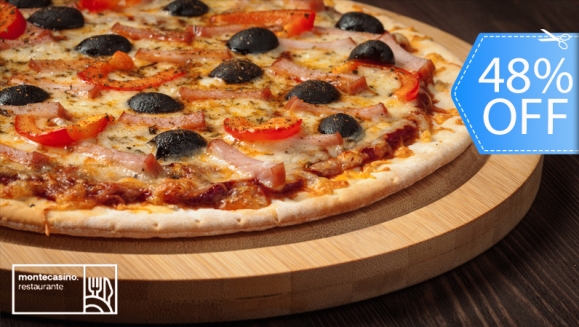 [Image: ¡Paga Q99 en Lugar de Q190 por 2 Pizzas Medianas a Elección entre: Margarita, Jamón o 4 Estaciones!m]