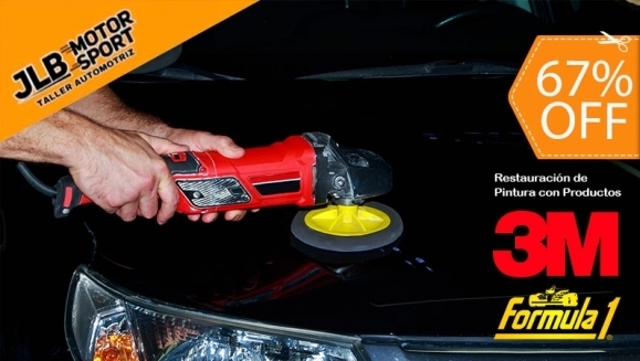 [Image: ¡Paga $20 en Lugar de $60 por Pulido de Pintura con: Aplicación de Robin 3M + Carwash + Encerado a Máquina Fórmula 1!m]