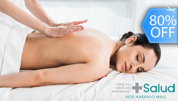 [Image: ¡Paga Q99 en Lugar de Q500 por Masaje Relajante con Técnicas Terapéuticas para Aliviar el Dolor y las Contracturas Musculares: Termoterapia + Electroterapia + Ultrasonido Terapéutico + Masaje + Evaluación Clínica en Más Salud Naranja Mall!m]