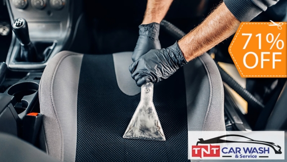 [Image: ¡Paga $22 en Lugar de $75 por Lavado Profundo de Tapicería Automotriz + Car Wash!m]