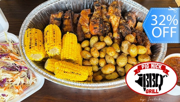 [Image: ¡Paga Q225 en Lugar de Q330 por Menú para 4 que Incluye: Costillas + Costillitas + Piernas de Pollo + Pulled Pork + 4 Guarniciones de Elote a la Parrilla + Coleslaw + Papas Bravas + Frijoles Charros + 4 Bebidas Naturales!m]
