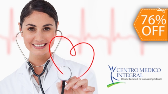 [Image: ¡Paga $18 en Lugar de $75 por Perfil Cardiaco con: Electrocardiograma + Exámenes de Glucosa, Triglicéridos, Colesterol HDL, Colesterol HDL y Colesterol Total + Consulta con Médico Internista!m]