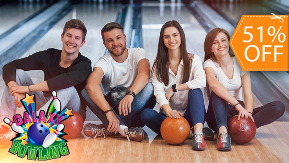 [Image: ¡Paga $12 en Lugar de $24.25 por 1 Hora de Boliche para 5 Personas + Alquiler de 5 Pares de Zapatos!m]