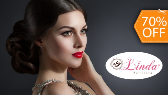 Linda Estilista | Maquillaje Profesional + Peinado Elabor...