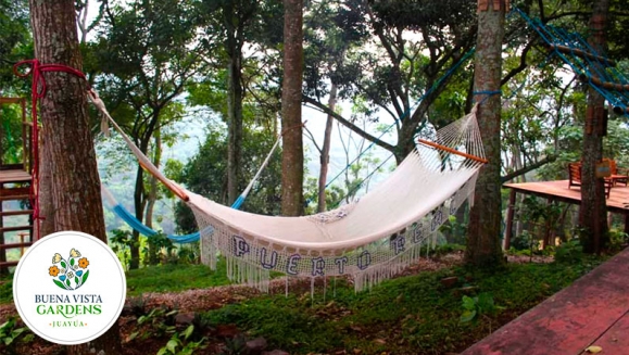 [Image: ¡Paga $17 en Vez de $39.98 por Camping para 2 que Incluye: 2 Entradas al Ecoparque + Tienda de Campaña + Colchoneta + Fogata + Guía de Senderismo + Entrada a Vivero + Mini-Tour de Café + Uso de Juegos de Madera y Cuerda, Columpios y Piscina!m]