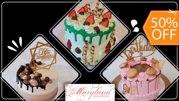 [Image: ¡Paga $24 en Lugar de $48 por Pastel de 20 Porciones con Relleno a Elección y Diseño Especial!m]