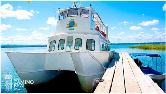 [Image: ¡Paga Q854 en lugar de Q1,536 por Estadía de 1 Noche para 2 Adultos y 2 Niños + Paseo en Barco en el Lago Petén Itzá + Caminata Guiada al Biotopo de Cerro Cahí + Baño Sauna Maya Temascal + Uso de Kayaks + Juegos de Mesa y de Playa y Más!m]