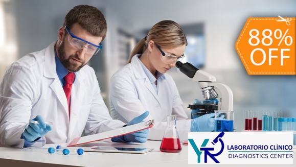 [Image: ¡Paga $18 en Lugar de $145 por 28 Exámenes de Laboratorio: Glucosa, Colesterol, Triglicéridos, Creatinina, Ácido Úrico, Urea, TGO, TGP, Hemograma Completo y Más!m]
