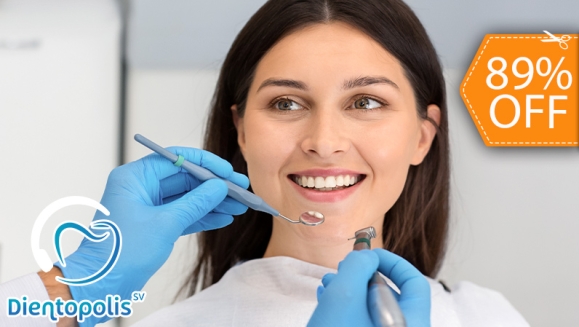[Image: ¡Paga $12 en Lugar de $105 por Limpieza Dental con Ultrasonido + Pulido + Consulta y Diagnóstico Bucodental + Evaluación de Cordales + 1 Radiografía Periapical Digital!m]