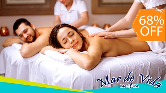 [Image: ¡Paga $19 en Lugar de $60 por 2 Masajes Relajantes + 2 Masajes de Piedras Calientes + 2 Masajes Craneofacial + 2 Reflexologías!m]