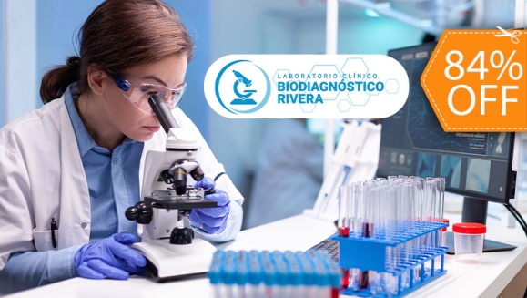 [Image: ¡Paga $18 en Lugar de $112.50 por 27 Exámenes de Laboratorio Clínico: Glucosa, Triglicéridos, Colesterol, Creatinina, Ácido Úrico, Urea, Hemoglobina y Más!m]