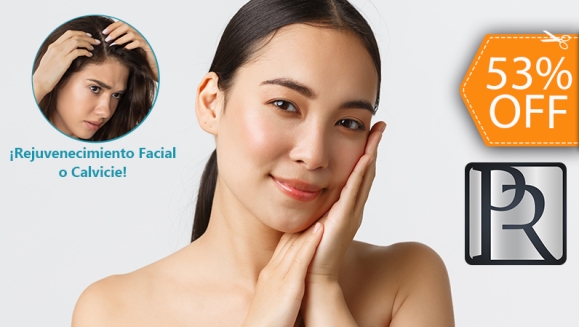 [Image: ¡Paga $175 en Lugar de $375 por 3 Sesiones de Plasma Rico en Plaquetas para Rejuvenecimiento Facial o Calvicie + 3 Limpiezas Faciales con 3 Microdermoabrasiones + 3 Extracciones de Puntos Negros + Consulta Médica!m]