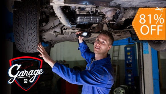 [Image: ¡Paga $12 en Lugar de $64 por Engrase y Reapriete de Suspensión y Dirección de Vehículo + Alineado Láser 3D + Balanceo Delantero + Rotación de 4 Llantas + Check Engine + Revisión de 24 Puntos!m]