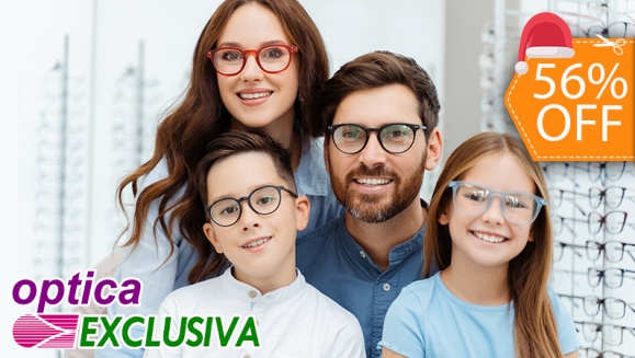 [Image: ¡Paga $85 en lugar de $195 por Lentes Graduados Visión Sencilla en Policarbonato con Antirreflejante + Protección de Luz Azul + Aros Seleccionados: + Examen Visual + Kit de Limpieza con Franela, Líquido Lens Cleaner + Examen visual!m]